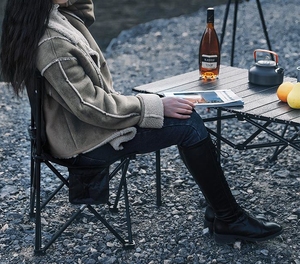 Ngoài Trời Gấp ghế gấp Phân câu cá ghế nghệ thuật Phác thảo Ghế tựa lưng Phân mazar Cắm Trại Di động giải trí kim loại thép - Product Image 3