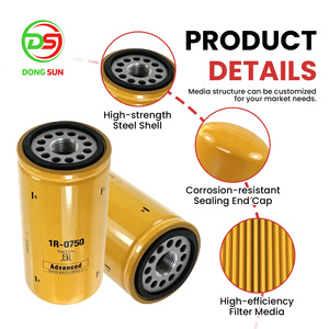 Élément de filtre à carburant haute performance 1R-0750, remplacement scellé pour la filtration du carburant des moteurs diesel Caterpillar CAT Duramax - Product Image 4