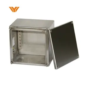 Metal Wiring Plastic Amplifier Cabinet Aluminum Enclosure Ip67 Die Cast Aluminum.Box 400Mm Panel Socket Electrical Junction Box