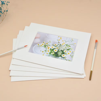 Passe-partout en carton blanc pour cadre photo 8x10 pouces, taille personnalisée, style simple, métal, publicitaire, cadeau, décoratif, fabricant et fournisseur OEM/ODM