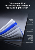 Écran de projection fixe pour cinéma à domicile, en aluminium, 4K Ultra HD, haute luminosité, PVC, montage mural, pour présentation