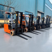 Chariot élévateur électrique à trois roues de 1,5 tonne |   Option de batterie au lithium |   Petit rayon de braquage |   Certifié CE