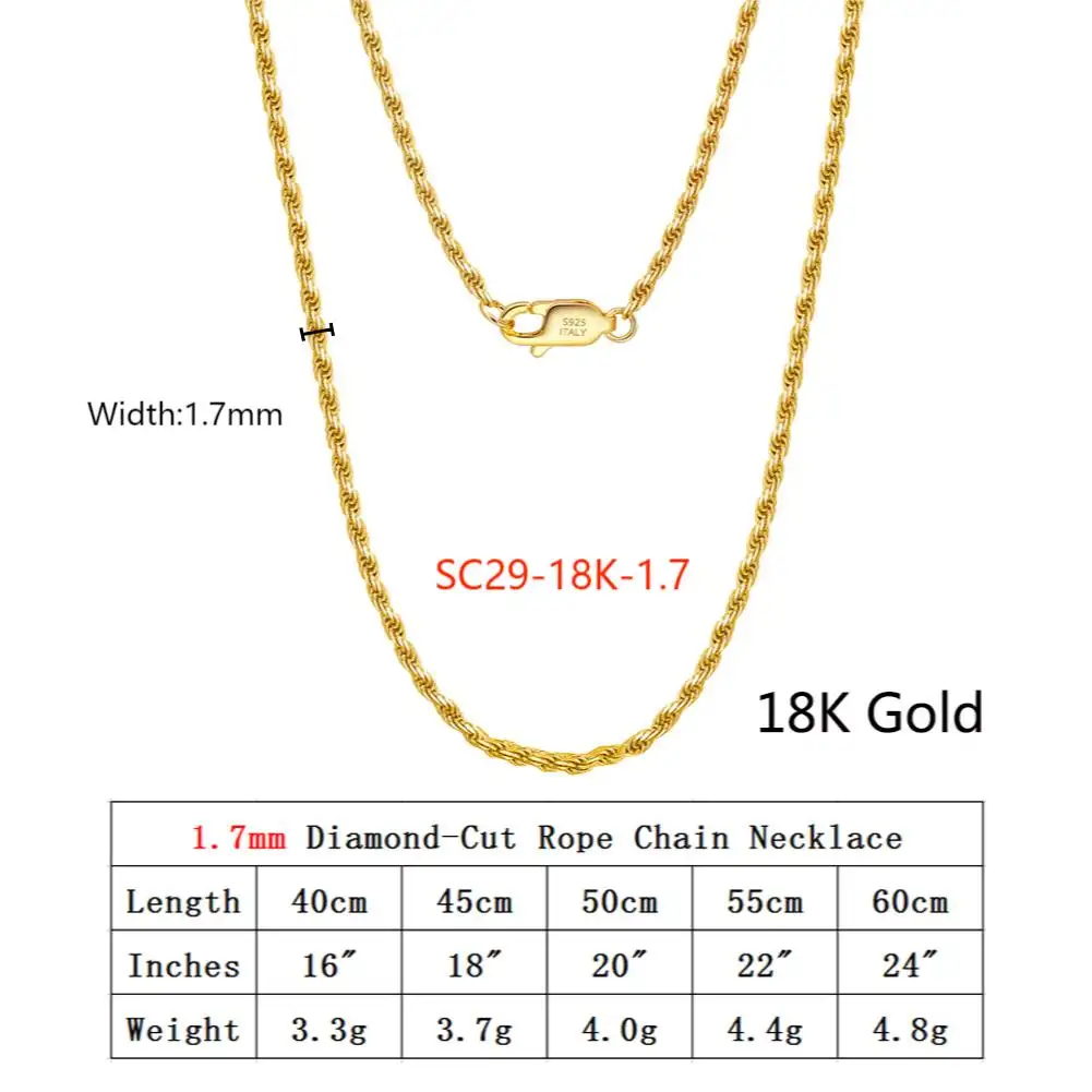 SC Fine Jewelry Colares Custom 925 Sterling Silver 18k 14k Banhado A Ouro Hiphop Cadeia Miani Cuban Link Chain para Homens Mulheres