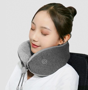 U Vorm Vibratie <span class=keywords><strong>Massage</strong></span> Kussen Nek Massager Halswervel <span class=keywords><strong>Massage</strong></span> Kussen - Product Image 4