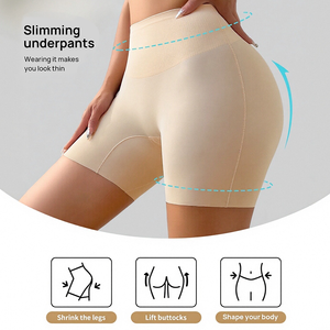 En gros, Culotte gainante invisible en jersey respirant, sans bords qui se retroussent, effet push-up fessier, sécurité invisible, maintien moyen - Product Image 4