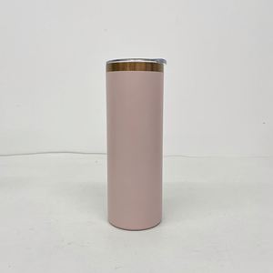 Venta al por mayor de vasos rectos de 20 oz con revestimiento de cobre, libres de BPA, de acero inoxidable, vasos delgados de 20 oz con revestimiento de cobre para grabado láser - Product Image 3