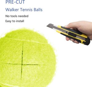 Balles <span class=keywords><strong>de</strong></span> <span class=keywords><strong>tennis</strong></span> portables durables et écologiques prédécoupées personnalisées pour la protection des sols sportifs Walker Glide Balls-Bounce Height - Product Image 4