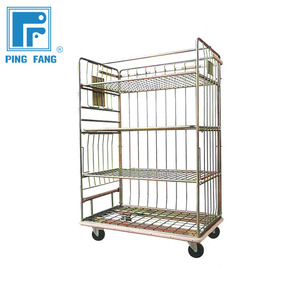 Xe Đẩy CuộN Bảo Mật Đựng Đồ Giặt Hậu Cần Gấp Gọn Bán Chạy Lồng CuộN Mạ Kẽm Có Thể Tháo Rời Xe Đẩy CuộN Hậu Cần - Product Image 3