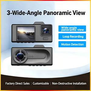 กล้องติดรถยนต์ 3 ช่องทาง ความละเอียด 1080P Full HD พร้อม WIFI กล้องมองกลางคืน มุมกว้าง - Product Image 2