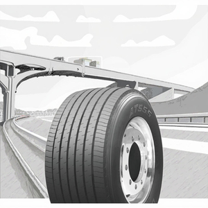 ยางรถบรรทุกเรเดียลแบบกว้าง สำหรับงานหนัก ขนาด 445/50R22.5 ยางใหม่ - Product Image 3