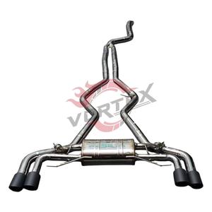 Système d'échappement Vortex SS304 Valvetronic pour BMW G20 G21 M340i 3.0T 2020-2025, silencieux de performance racing Catback, embouts quadruples - Product Image 1