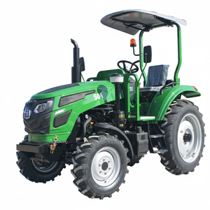 Tracteur agricole TT504 à 4 roues motrices avec cabine fermée certifiée ROPS et attelage 3 points - Product Image 3