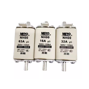 ฟิวส์เซรามิกแบบความร้อนคุณภาพสูง 63A 80A 100A 160A 690V 63NH00B-690 100NH00B-690 160NH00B-690 <span class=keywords><strong>NH</strong></span> FUSE - Product Image 3