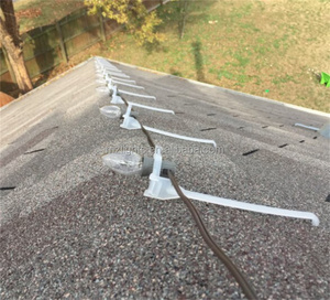 Hot bán Trắng nhựa sườn núi hàng mái giáng sinh Clip ánh sáng cho C7 C9 bóng đèn - Product Image 6