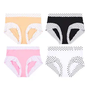 Russian female style ladies plus size polyester panties sexy 3x mommy high cut briefs UOKIN A1627