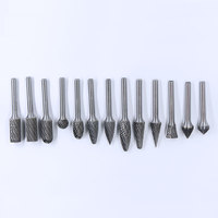 KINGTOOLS 13 Tipe 1/4 Shank Tungsten Carbide Burr Drill Double Cut Bertenaga Listrik Diameter 3-25mm Permukaan Halus Garansi 3 Tahun