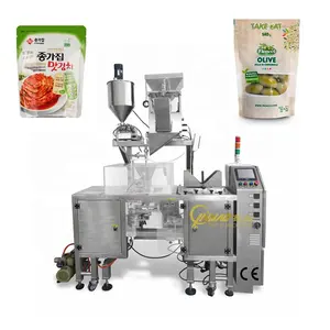 Giving Bag automatische Seetang Kimchi Oliven Katzenfutter Misch material Essiggurken Verpackungs maschine