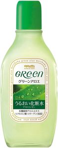 Loción Astringente Verde Meishoku, Aloe Vera, Ácido Hialurónico, Colágeno, Hidratante, Cuidado Fresco de la Piel, Tónico Japonés, 165 ml - Product Image 2