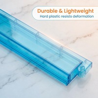 Amerikaanse Mahjong Push Ruler Sorteerliniaal 18-inch Transparant P.S. Materiaal Meerkleurige duwstang Twee-in-één opstelling Kleur voor 4 spelers
