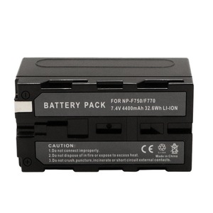 Batería NP-F750 de 4400mAh F770 para Monitor de Luz de Video LED Sony, Certificación CE RoHS, Venta al Por Mayor, Serie de Alta Capacidad - Product Image 1