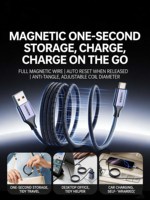Cable UGREEN 6A USB-A a USB-C de Carga Rápida y Sincronización de Datos con Nylon Trenzado, Compatible con PD de 100W