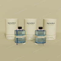 Vente en gros de tubes en papier kraft ronds pour emballages cosmétiques, boîte d'emballage pour flacon de parfum à huile de 30 ml, 50 ml, 100 ml