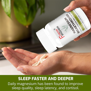 Fabricante de Suplementos Nutracéuticos de Magnesio, Vitaminas Calmantes que Favorecen el Sueño, 60 Cápsulas de Magnesio Breakthrough - Product Image 3