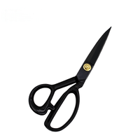 Ciseaux de tailleur ergonomiques pour gauchers et droitiers en acier à haute teneur en carbone avec coupe de précision pour la couture et l'artisanat.