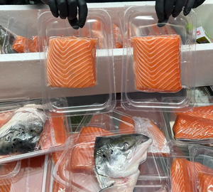 Dùng một lần PP cấp thực phẩm lò vi sóng an toàn 10oz biểu tượng tùy chỉnh hình chữ nhật Bánh bao bì khay với chân không niêm phong - Product Image 1