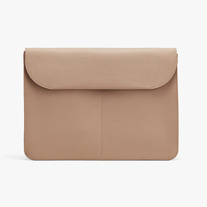 Sacs pour ordinateur portable de luxe en cuir galet souple 13 "15" pouces avec logo personnalisé pour mallette d'affaires unisexe à aimant fin mallette de voyage pour ordinateur portable - Product Image 2