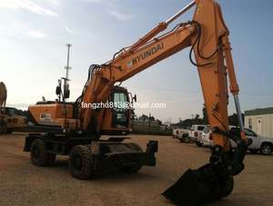 รถขุดล้อยางมือสอง ฮุนได 210w-9 R210 สภาพเดิม รถขุดสำหรับงานก่อสร้าง ขายดีจากเกาหลี - Product Image 3