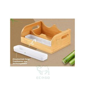 Juego de Germinación de Bambú Ecológico y Duradero con Asa y Bandejas de Cultivo para Germinar Semillas y Brotes - Product Image 6