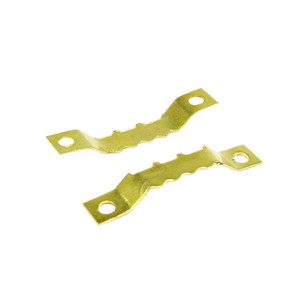 Gold Double Sided Serrated <b>Picture</b> <b>Frame</b> <b>Hooks</b> Metal Hanging Hardware 3-5kg Load Single <b>Hook</b> 1 Jin Pack - Product Image 4