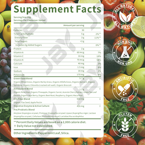 Integratore in Polvere di Superfood Verde Biologico OEM/ODM con Spirulina e Clorella per il Supporto Immunitario, Vendita all'Ingrosso - Product Image 6