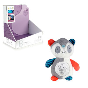 Jouets de voyage pour bébé, poupées apaisantes pour le sommeil, jouets en peluche, animaux en peluche apaisants avec projecteur - Product Image 6