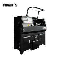 Desktop Mini CNC Draaibank CTCNC21C Lichtgewicht Hoge Precisie voor Metaalbewerking Hobby School & Training