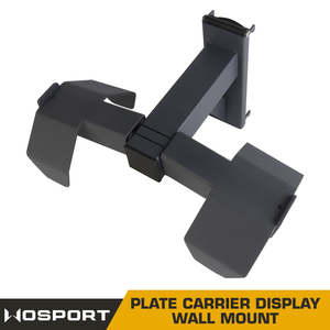 Espositore Modulare WOSPORT per Attrezzature, Supporto a <span class=keywords><strong>Parete</strong></span> per Porta Piastre e Zaini - Product Image 5