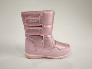 <span class=keywords><strong>Bottes</strong></span> de neige mi-mollet plates pour femmes, imperméables, en laine tricotée PU, <span class=keywords><strong>fourrées</strong></span>, chaudes, antidérapantes, pour le <span class=keywords><strong>ski</strong></span> et l'hiver - Product Image 3