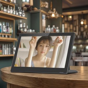 L hình dạng 15.6inch tất cả trong một màn hình cảm ứng di động POS Máy tính bảng hệ thống Android thu ngân máy Máy Quét Mã Vạch NFC đọc nhà hàng - Product Image 1