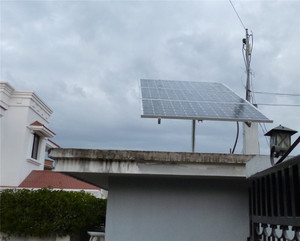 Panneau d'art à angle réglable Installation de 10 panneaux solaires Montage unipolaire Support de poteau solaire Fabricant - Product Image 2