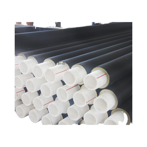 Đúc sẵn cách PERT-II Ống trực tiếp chôn Polyurethane Ống sưởi ấm cho ngoài trời bên ngoài mùa xuân nóng giao hàng nhiệt - Product Image 1