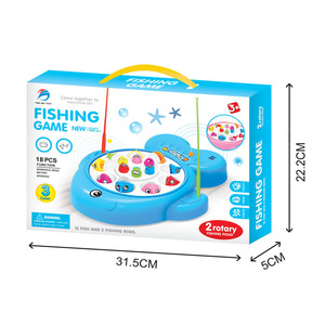 Gioco di <span class=keywords><strong>Pesca</strong></span> Divertente con 2 Canne <span class=keywords><strong>da</strong></span> <span class=keywords><strong>Pesca</strong></span> in Plastica a Batteria - Product Image 3