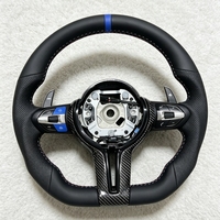 Volant en fibre de carbone M Sport pour BMW M3 F30 F15 F16 F20 F21 F25 F26 M5 F10 F11 F06 F07 F12 F13 F01 E90 E90 X5 E70 E87 E81