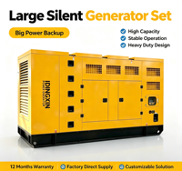 Groupe électrogène diesel conteneurisé haute tension 1000 kVA 800 kW, groupe électrogène électrique robuste pour centre de données et usine