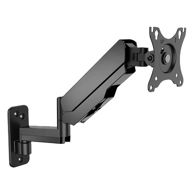 KALOC M520 Gas Spring 17-35 Inch Long Arm Wall Mounting Arm Monitor Flexible Swivel Computer LCD for Load 12kg Bras De Moniteur