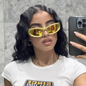 Vente en gros de lunettes de soleil de sport pour hommes et femmes, lunettes de soleil d'extérieur tendances punk enveloppantes - Product Image 2