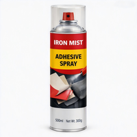 Spray adhésif repositionnable IRON MIST, résistant à la chaleur, colle multi-usages pour le bricolage et le collage industriel