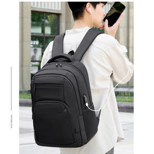 Sac à dos personnalisé en nylon 1680d, sac à dos épais pour homme, noir, grande capacité, sac à dos pour ordinateur portable, sac à dos à bandoulière - Product Image 6