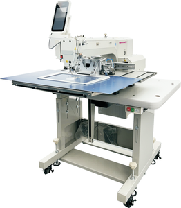 Machine à coudre industrielle à point noué, à lit plat, à commande numérique, à points multiples, automatique, RONMACK RM-3525, zone de travail 35*25cm - Product Image 1