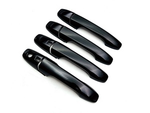 อุปกรณ์ตกแต่งรถยนต์คุณภาพสูง WZXD ฝาครอบมือจับประตูสีดำด้านสำหรับ Yaris Ativ 2023 - Product Image 3